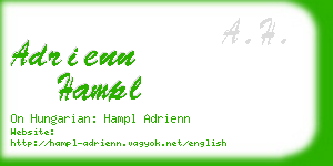 adrienn hampl business card